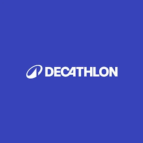 Logótipo da Decathlon, onde Diogo Carvalheiro trabalhou em comunicação e merchandising